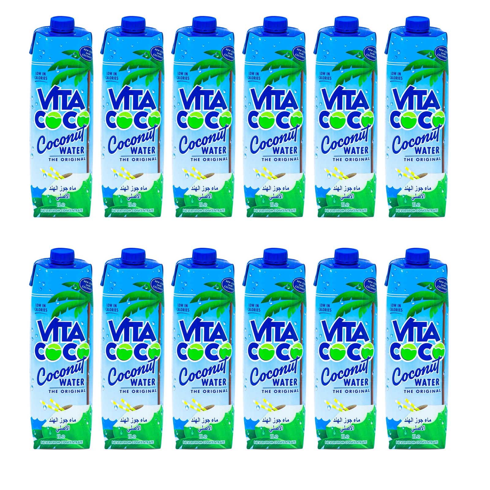 COCONUT WATER VITA COCO ( 12 X 1 LTR )