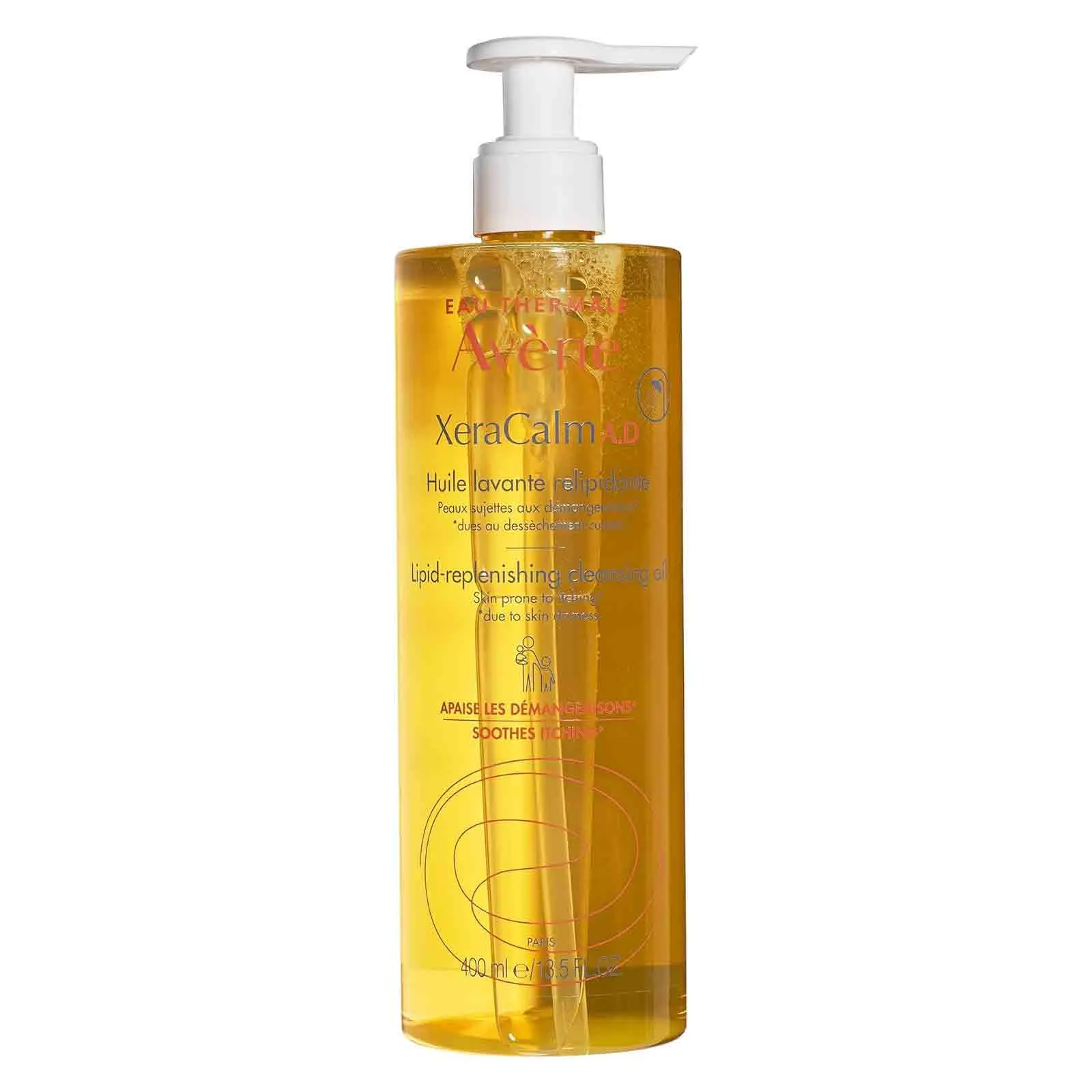 OIL CLEANSING XERACALM AD LIQUID REPLENSHING DRY SKIN PRONE TO ATOPIC ECZEMA AVENE ( 400 ML )