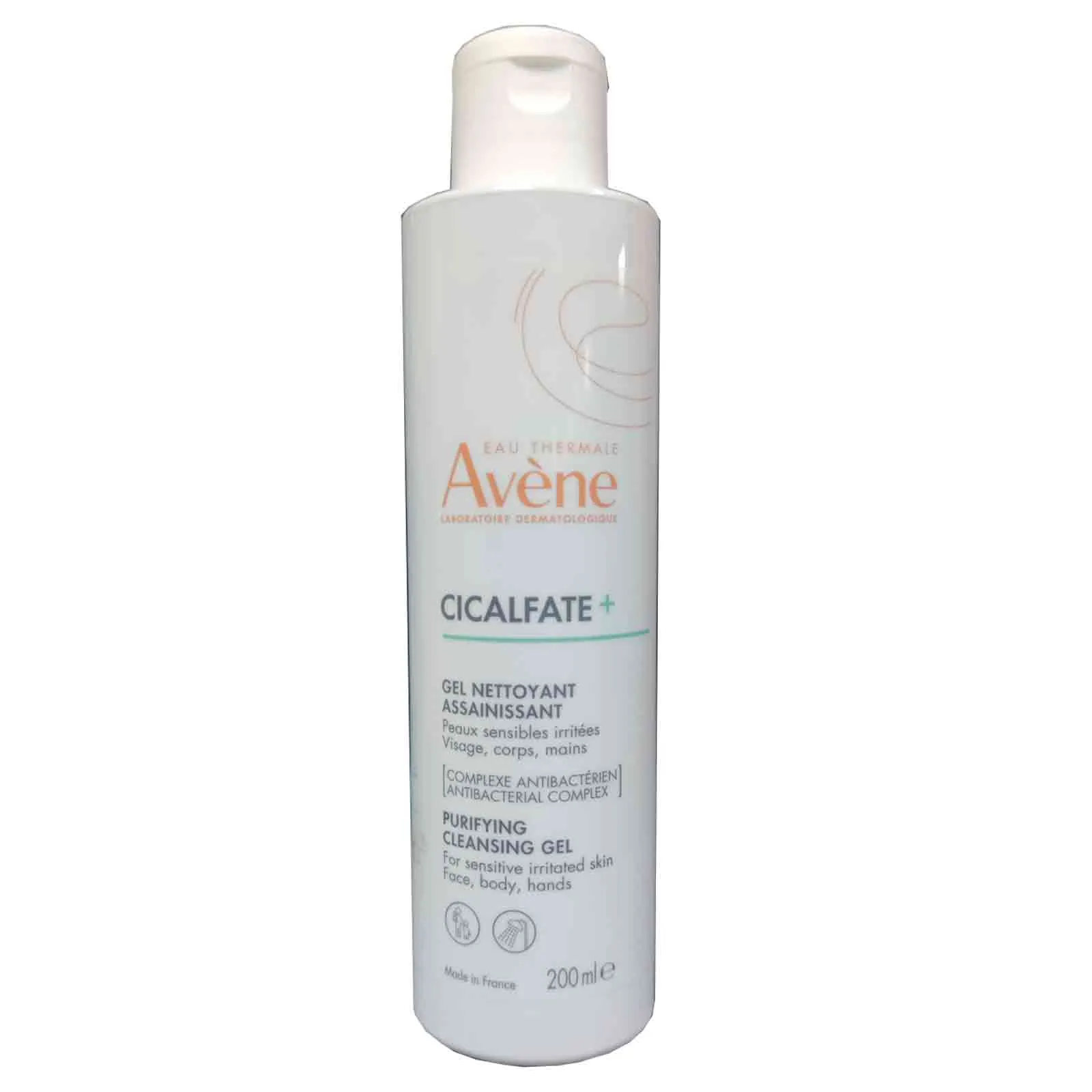 GEL PURIFING DRY SENSITIVE SKIN FACE & BODY CICALFATE AVENE ( 200 ML )