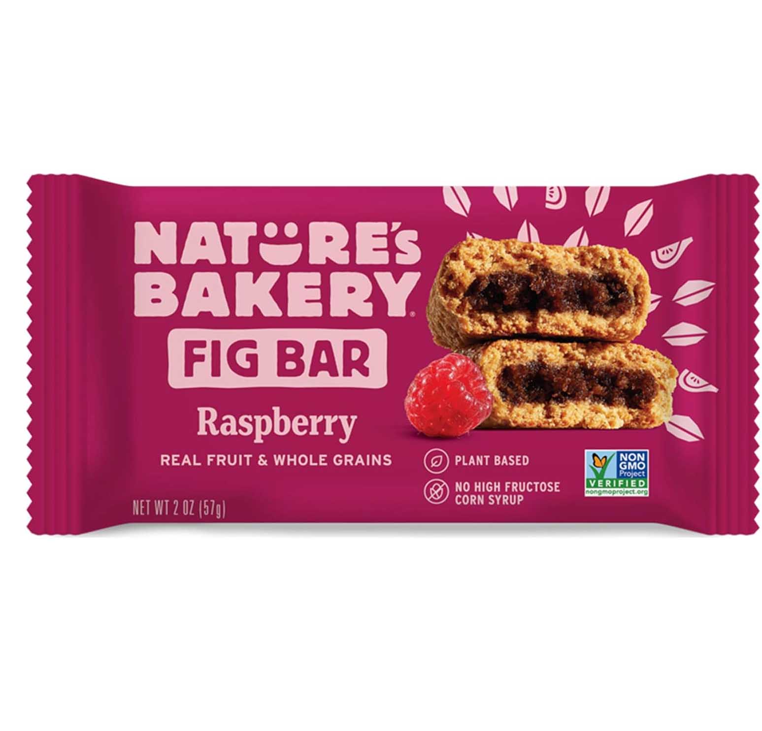 FIG BAR RASPBERRY NATURES BAKERY ( 57 gm )