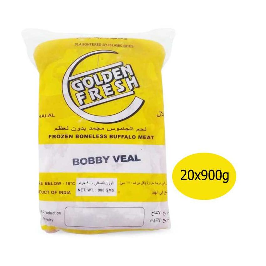  Golden Fresh Bobby Veal Beef 20 x 900 Gm