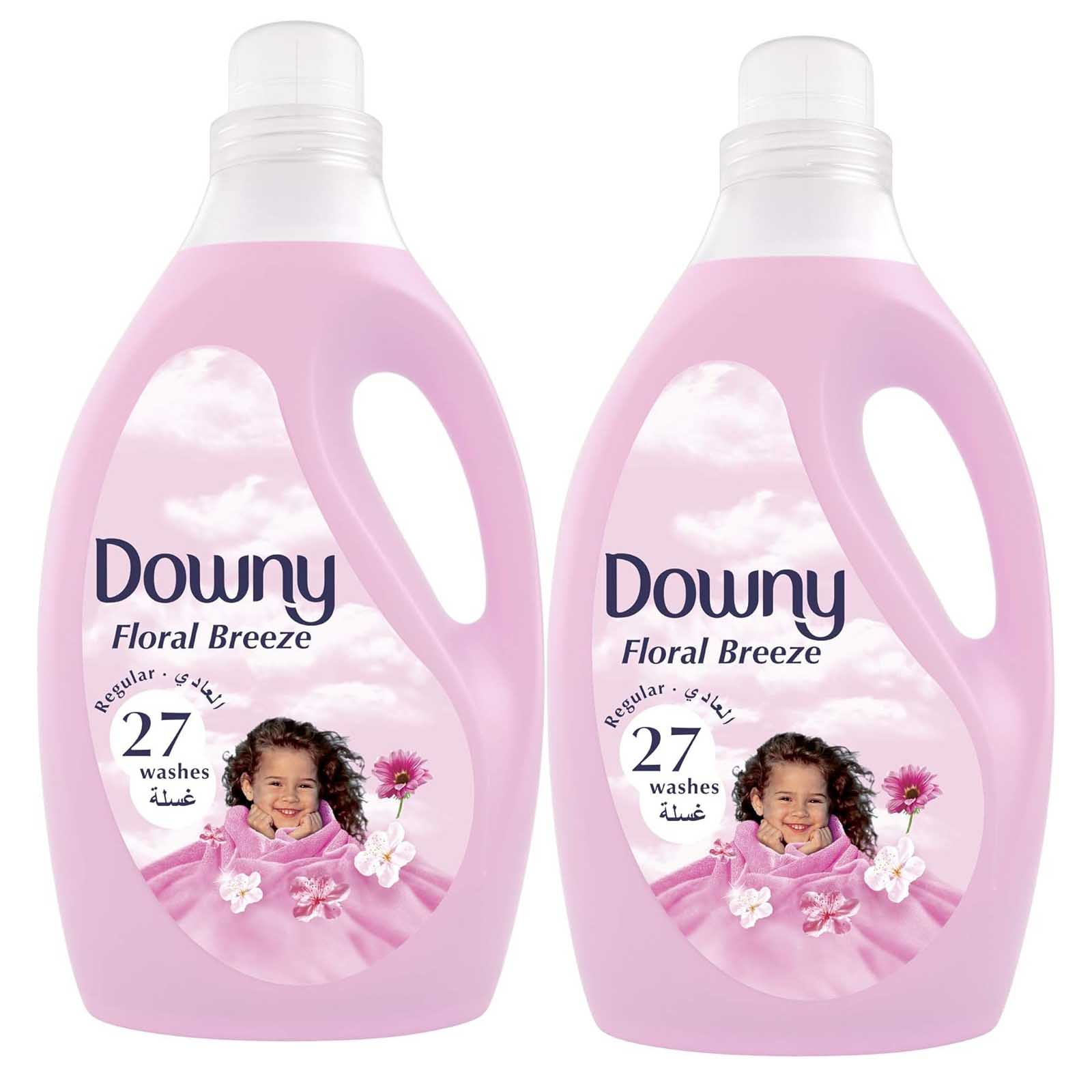  Downy Regular Fabric Softener Floral Breeze 3 L x 2