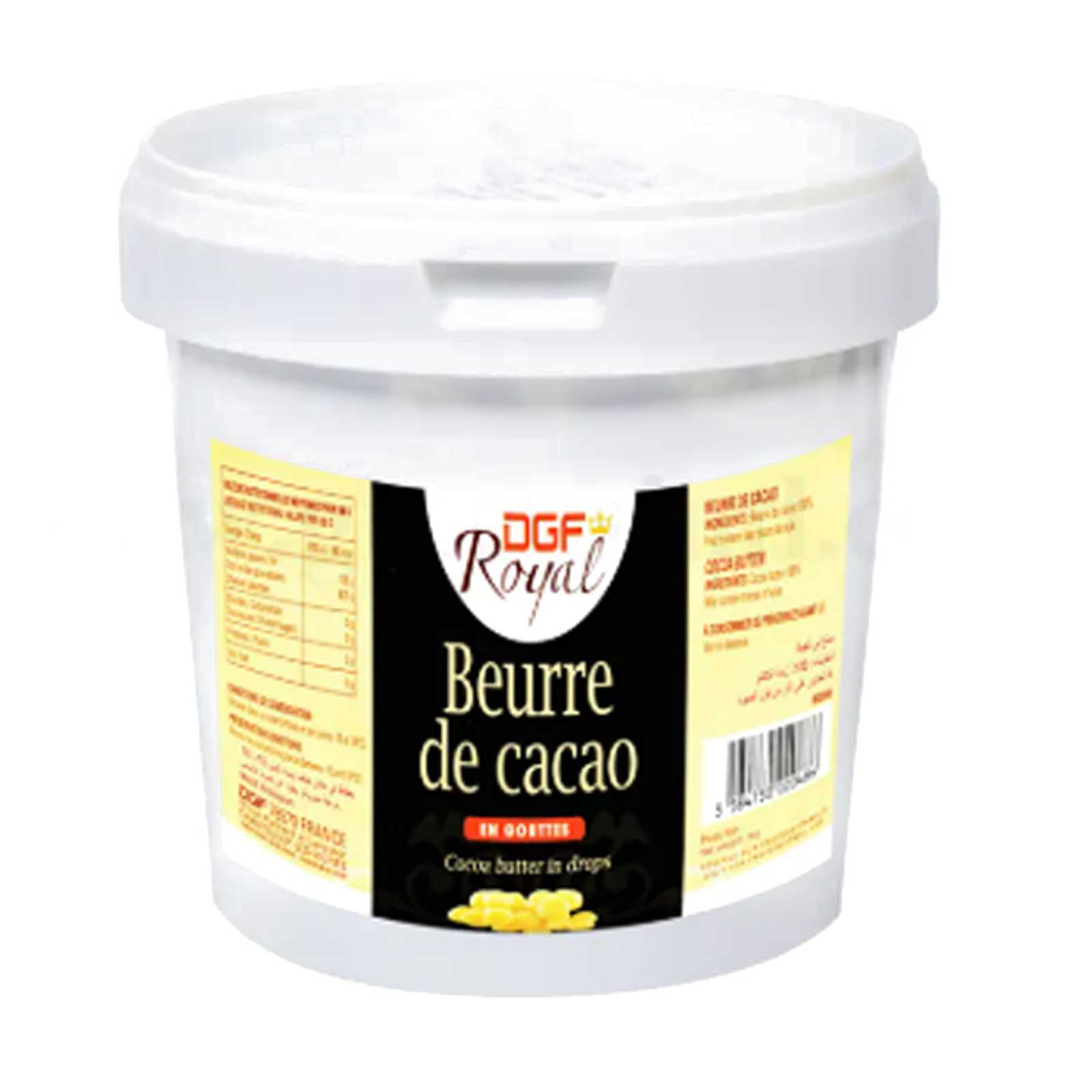 COCOA BUTTER IN DROPS DGF ( 1 KG )