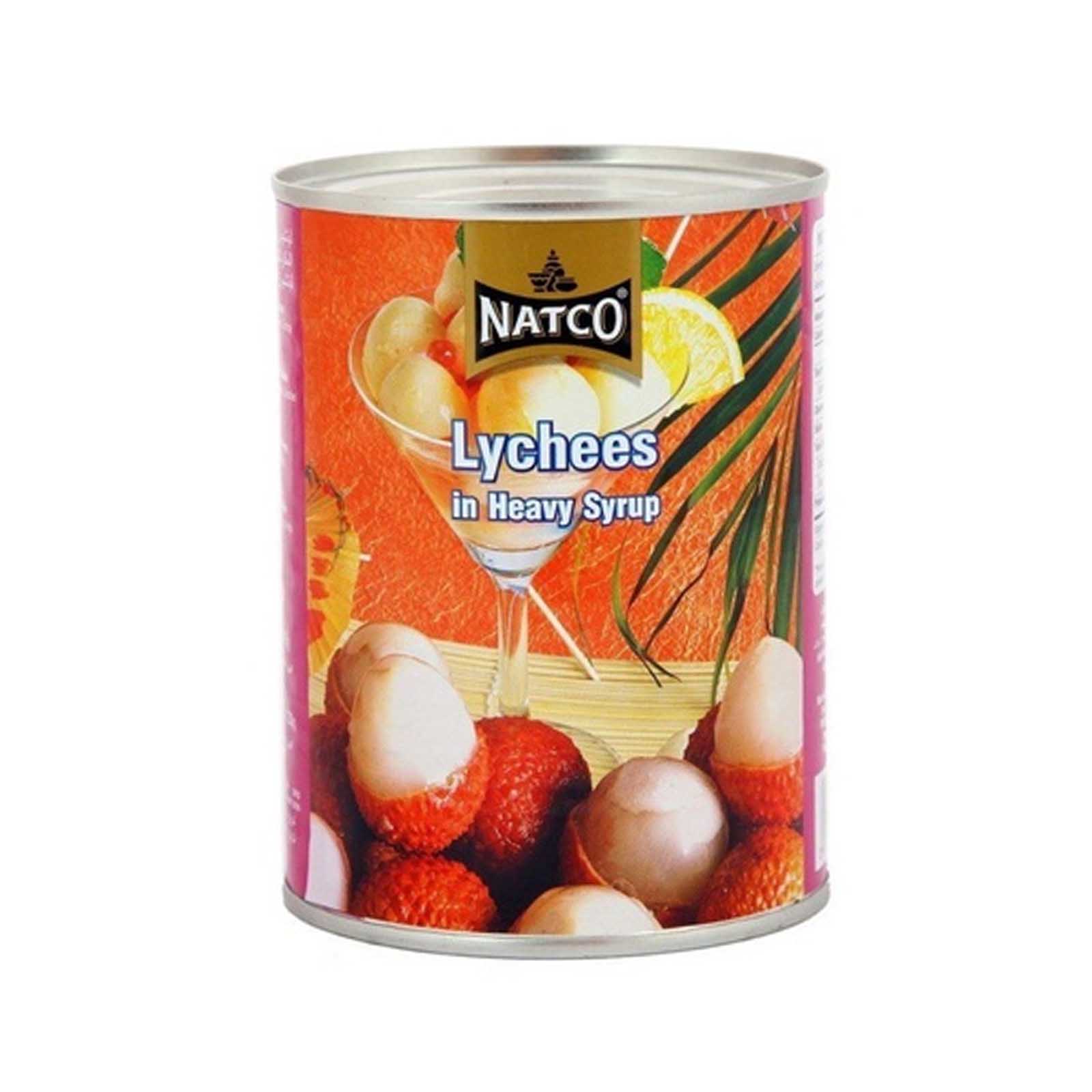 LYCHEES IN HEAVY SYRUP NATCO ( 565 GM )