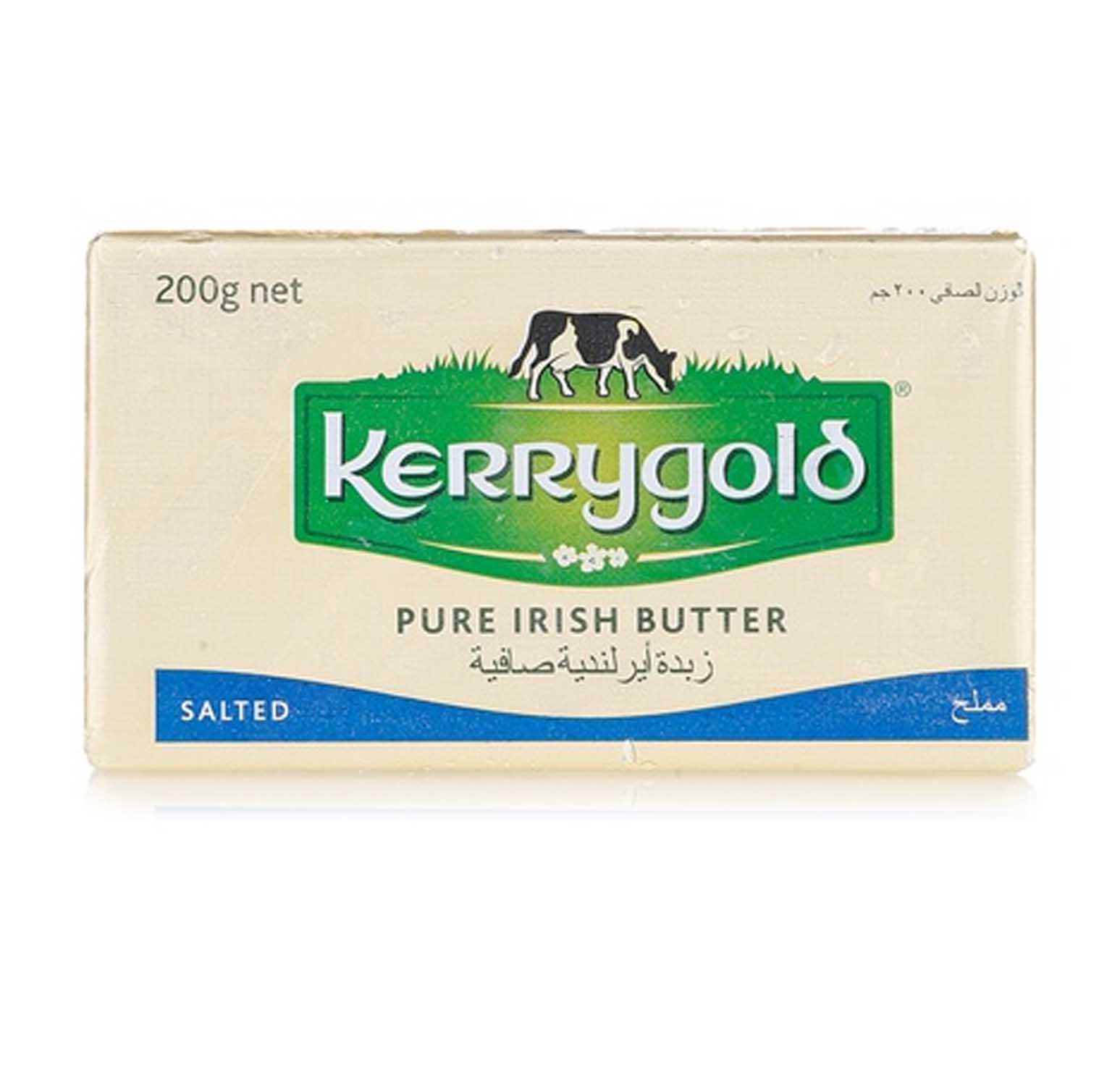 BUTTER PURE IRISH SALTED KERRYGOLD ( 200 gm )