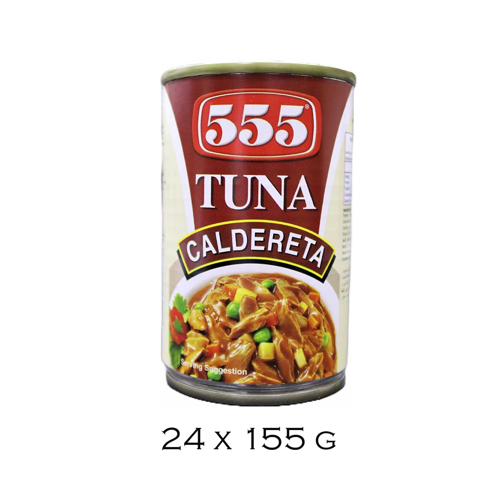 TUNA SPICY CALDERETA 555 ( 24 X 155 GM )