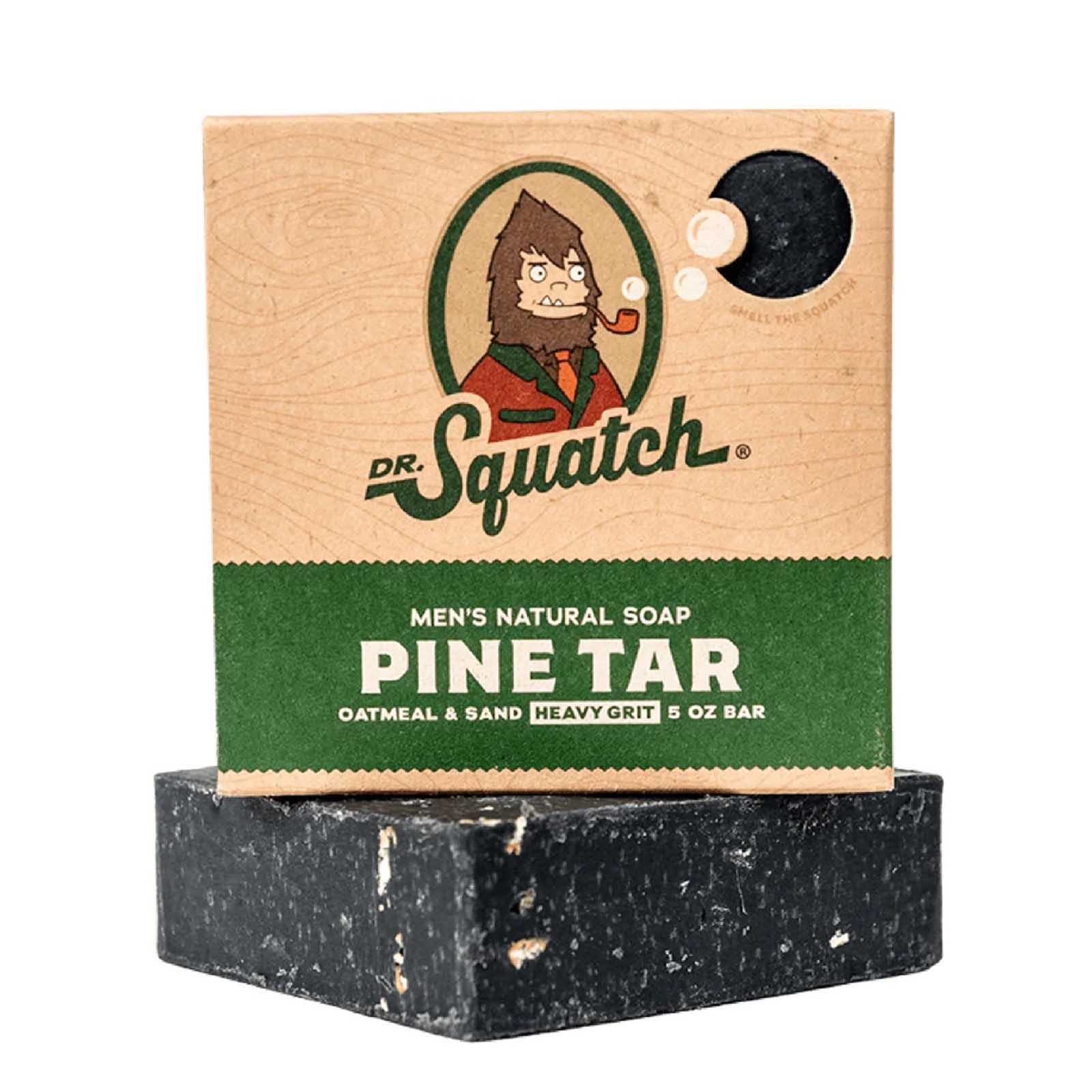 SOAP BAR NATURAL PINE TAR DR.SQUATCH ( 5 OZ )