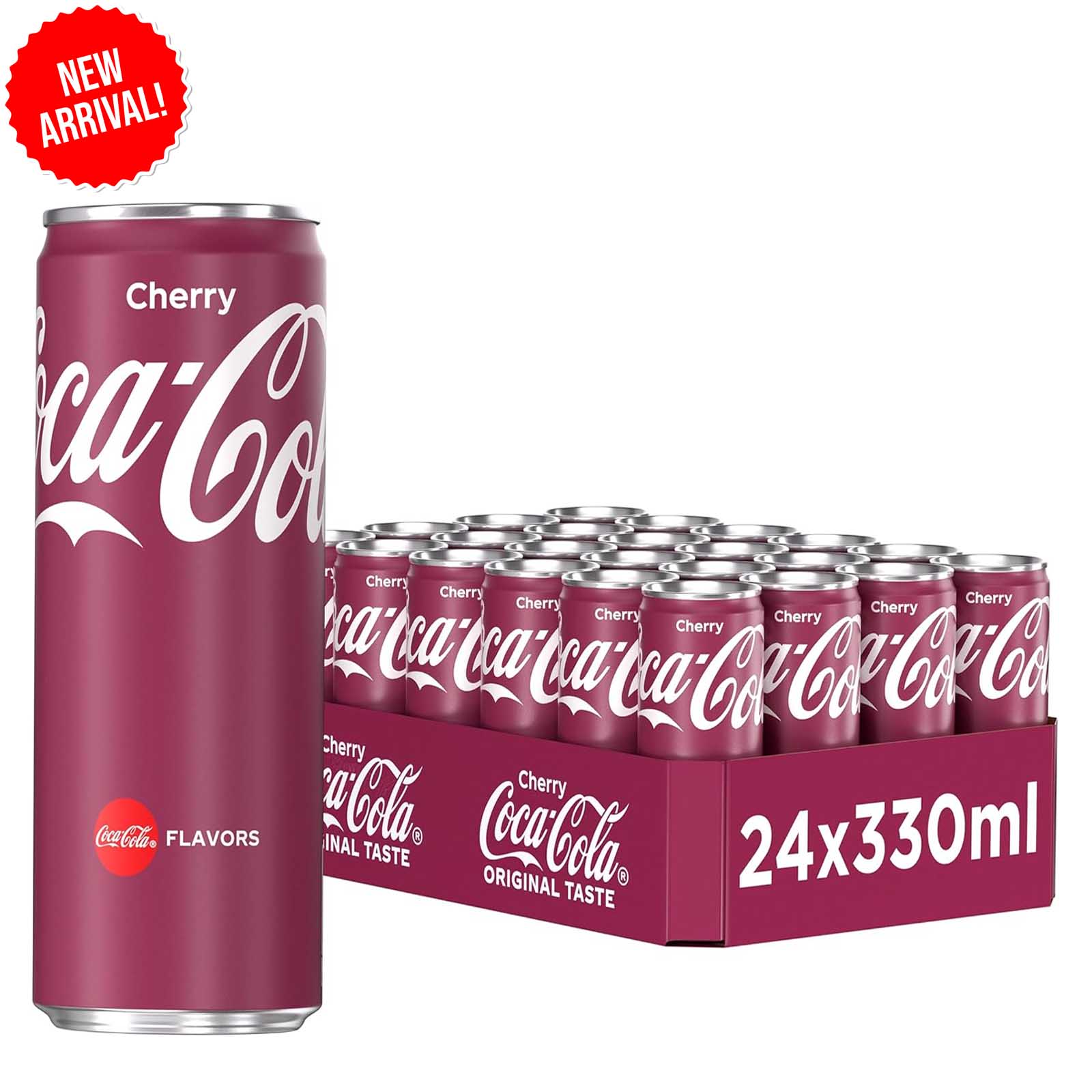 COCA COLA CHERRY CAN ( 24 X 330 ML )