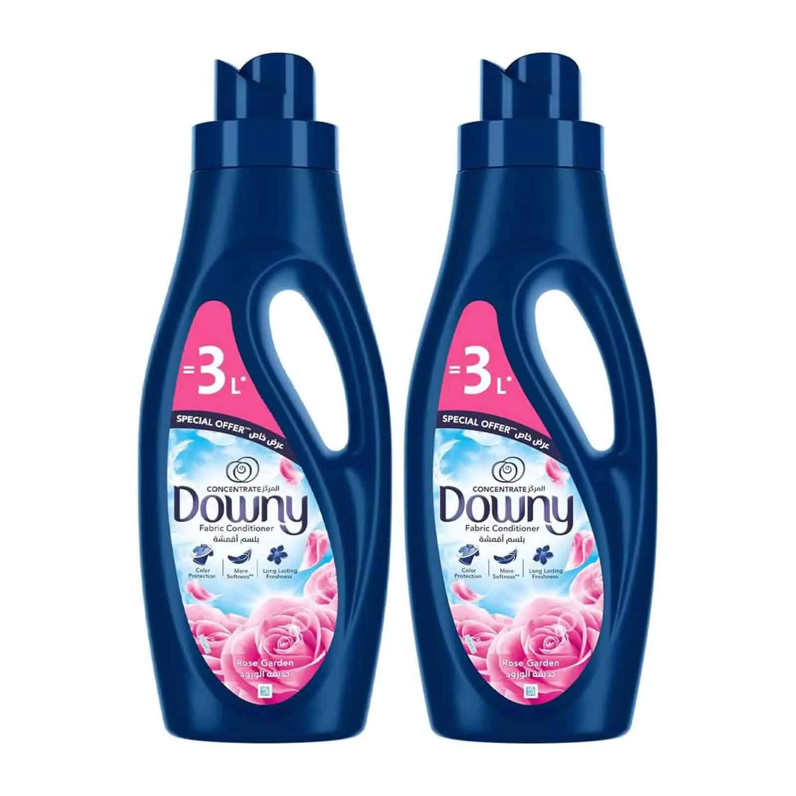  Downy Fabric Conditioner Concentrate Rose Garden 2 x 1 L