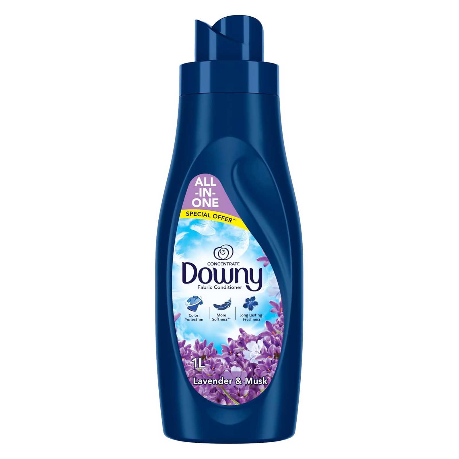 FABRIC CONDITIONER CONCENTRATE LAVENDER & MUSK DOWNY ( 1 LTR )