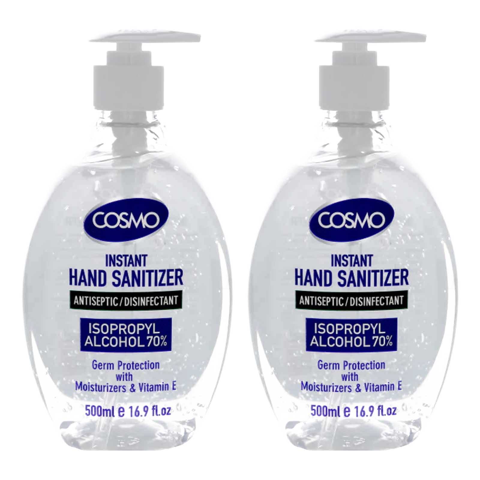 HAND SANITIZER COSMO ( 2 X 500 ML )