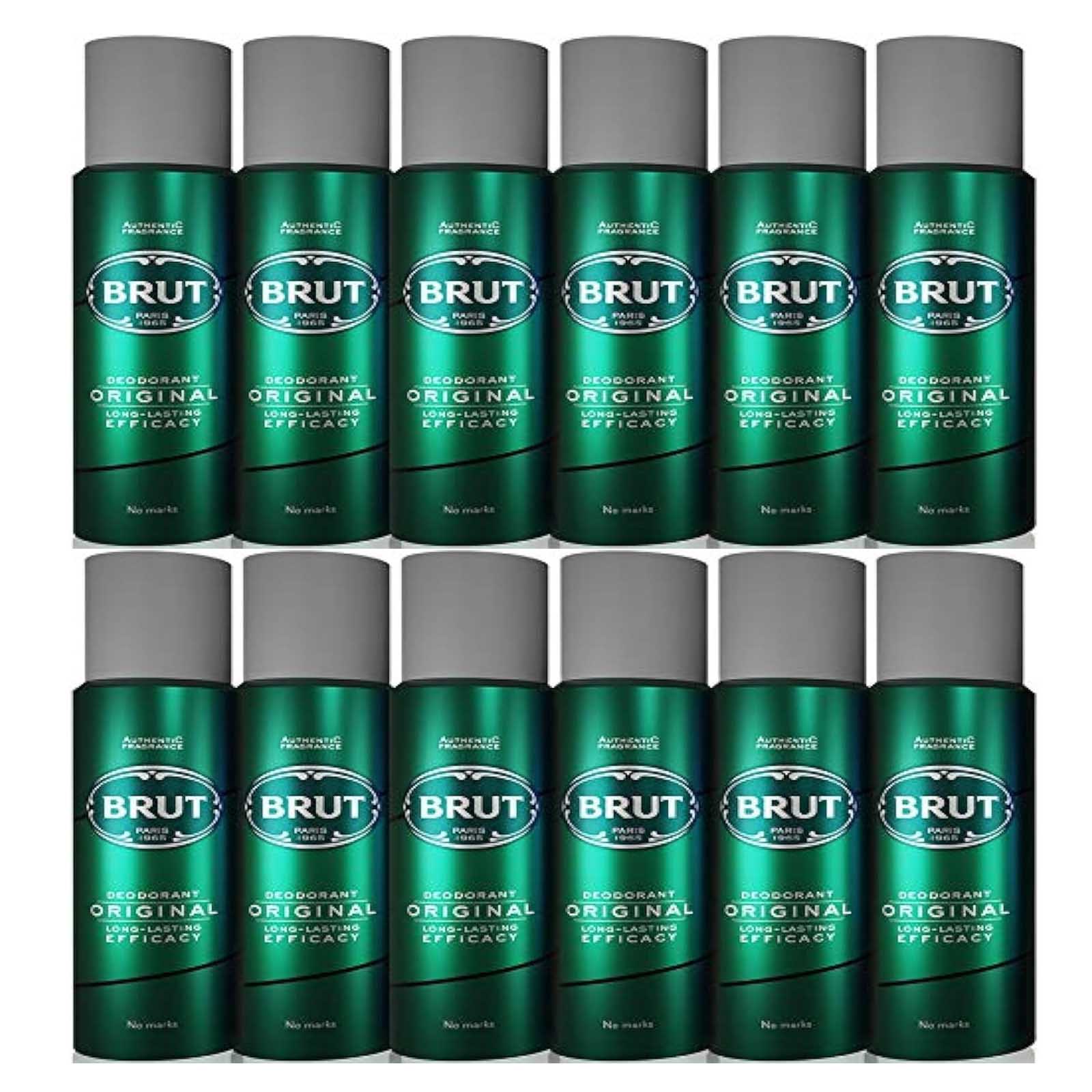 DEODORANT SPRAY ORIGINAL BRUT ( 12 X 200 ML )