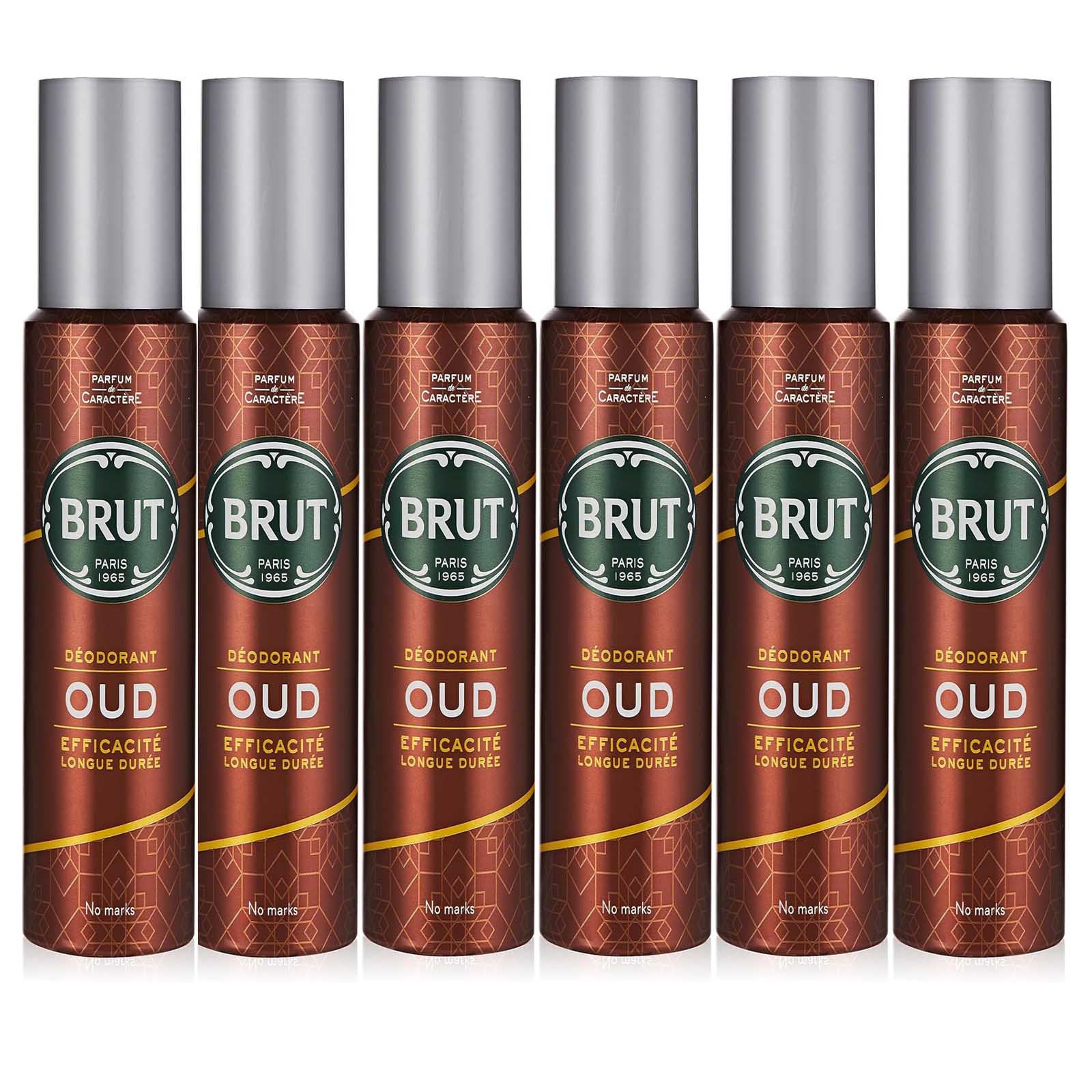 DEODORANT SPRAY OUD BRUT ( 6 X 200 ML )