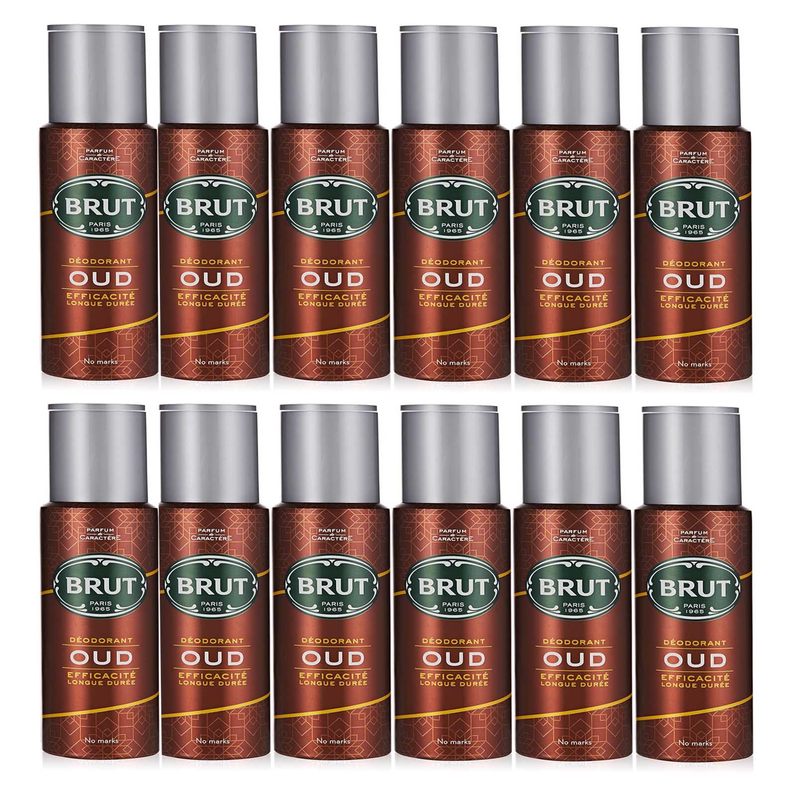 DEODORANT SPRAY OUD BRUT ( 12 X 200 ML )