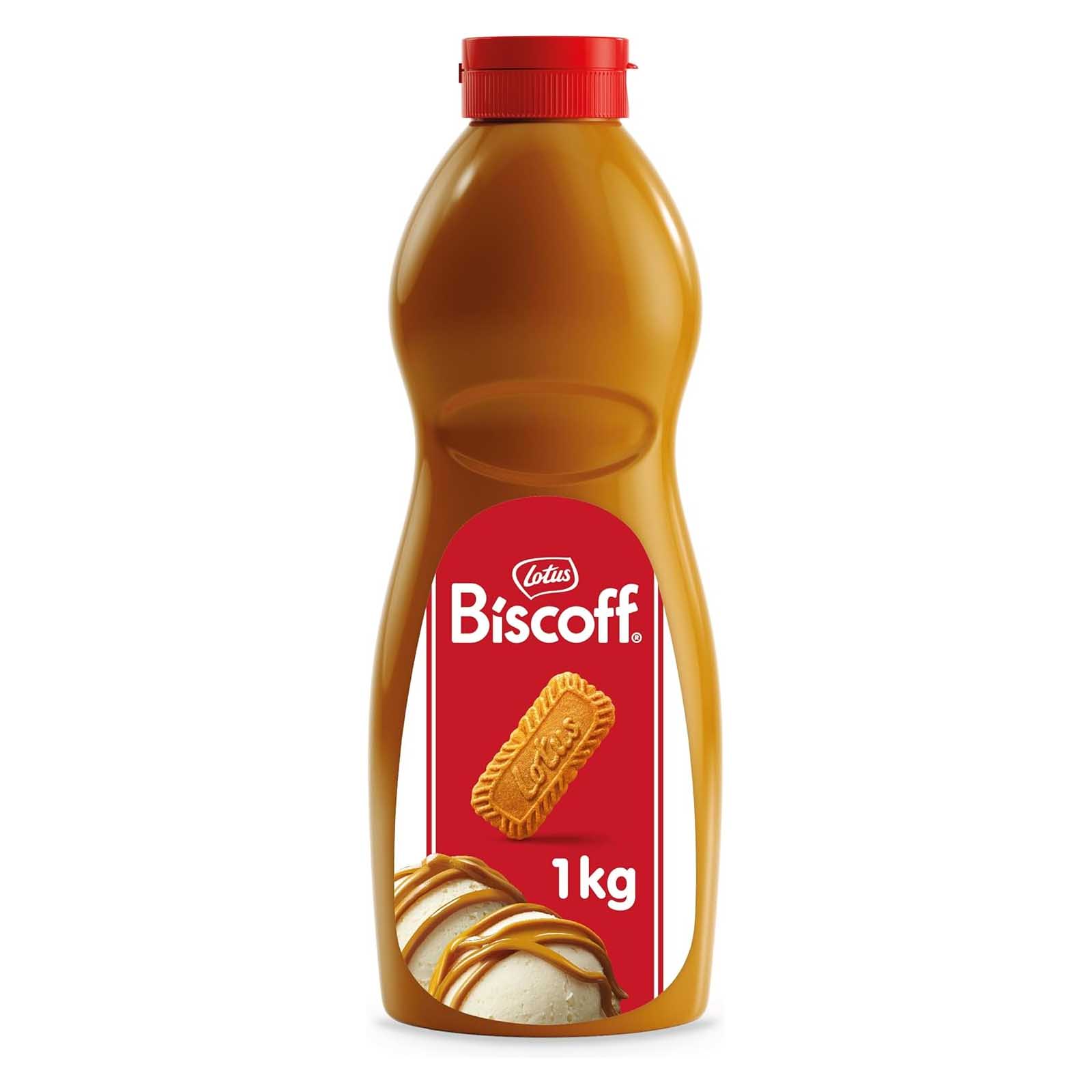 TOPPING SQUEEZY BOTTLE BISCOFF LOTUS ( 1 kg )