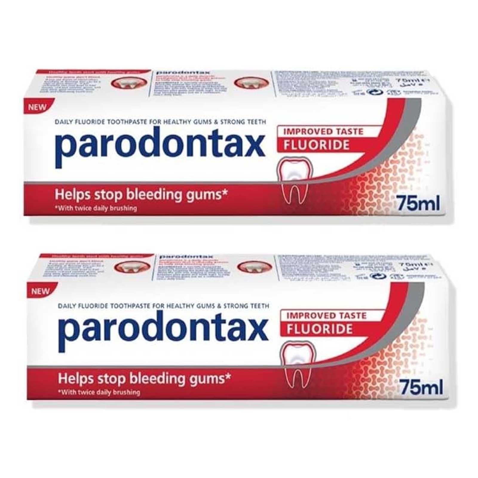 TOOTHPASTE FLUORIDE PARODONTAX ( 2 X 75 ML )