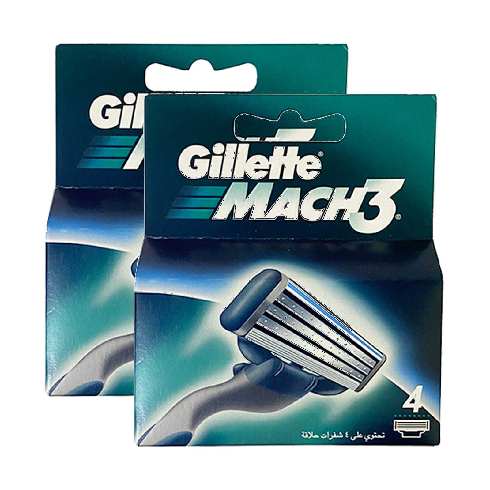 RAZOR BLADE MACH 3 GILLETTE ( 2 X 4 PCS )