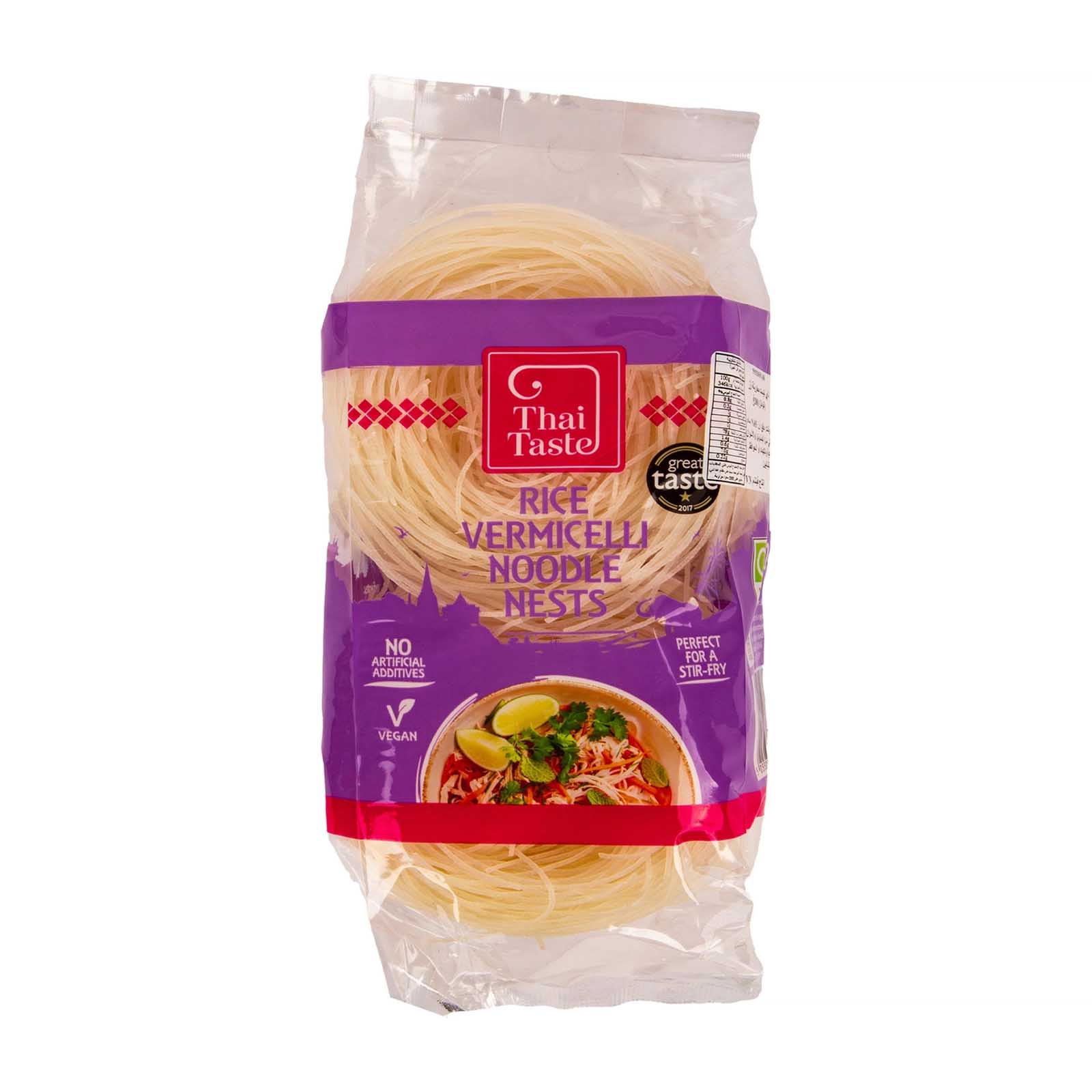 NOODLES RICE VERMICELLI NESTS THAI TASTE ( 200 GM )