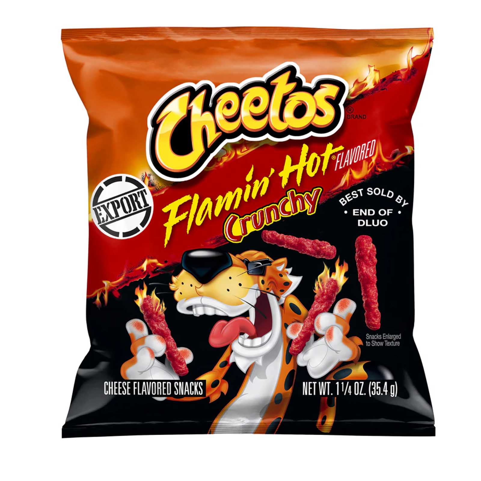 CHIPS CRUNCHY FLAMIN HOT USA CHEETOS ( 35.4 GM )