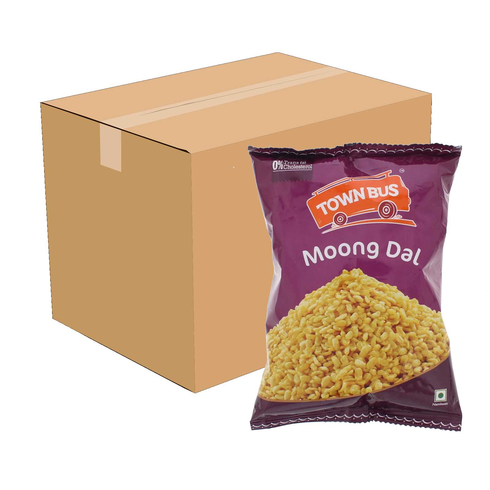 SNACKS MOONG DAL TOWN BUS ( 28 X 150 GM )