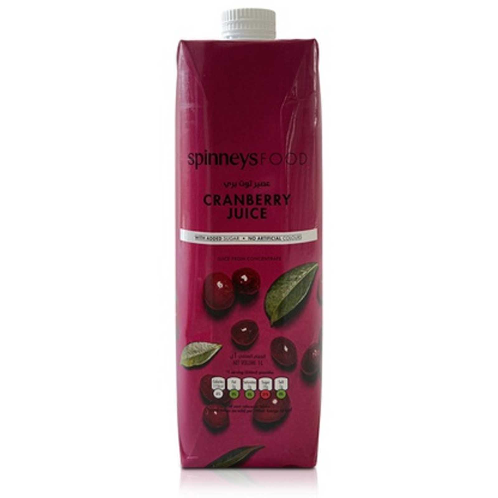 JUICE CRANBERRY SPINNEYS FOOD ( 1 LTR )