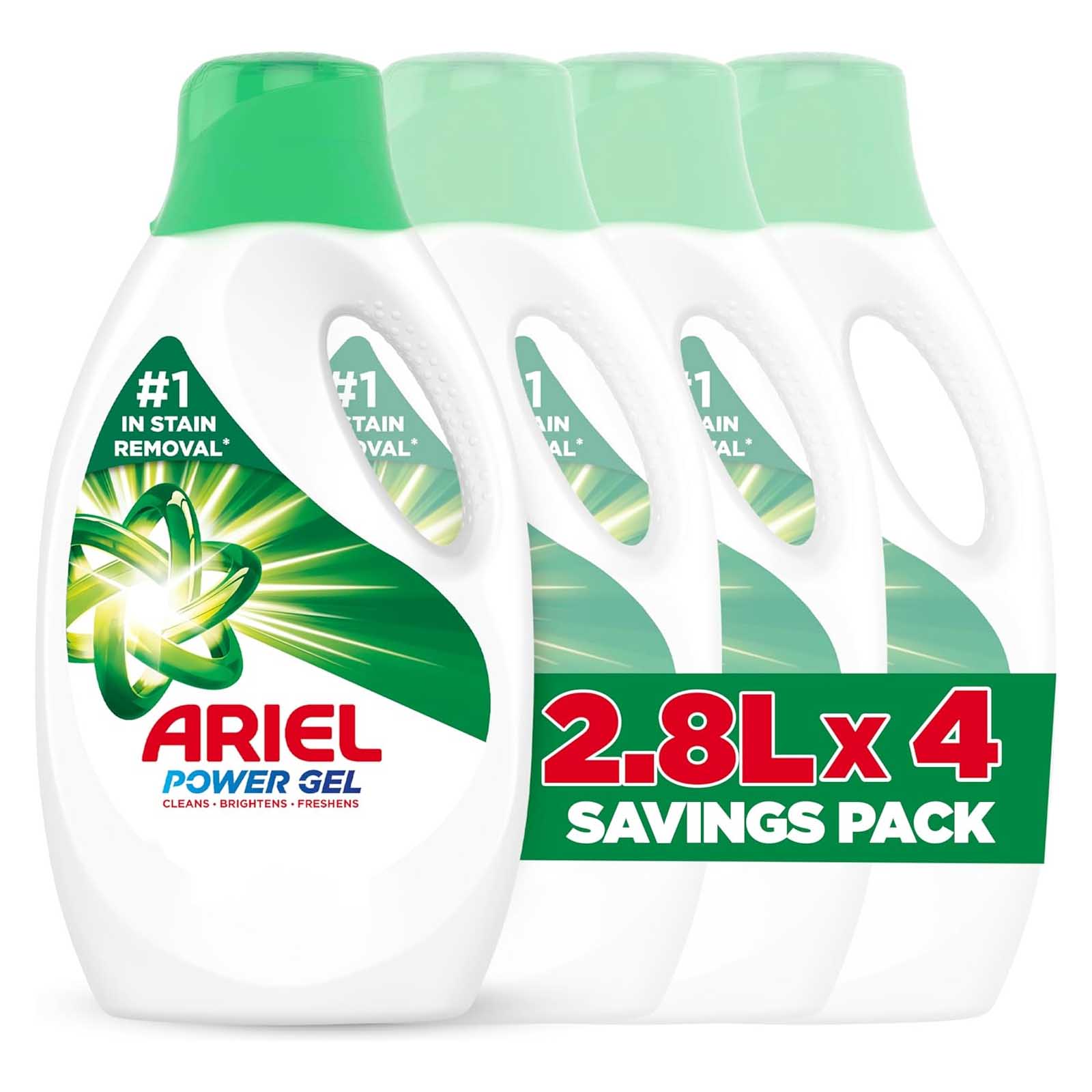 POWER GEL ARIEL ( 4 X 2.8 LTR )