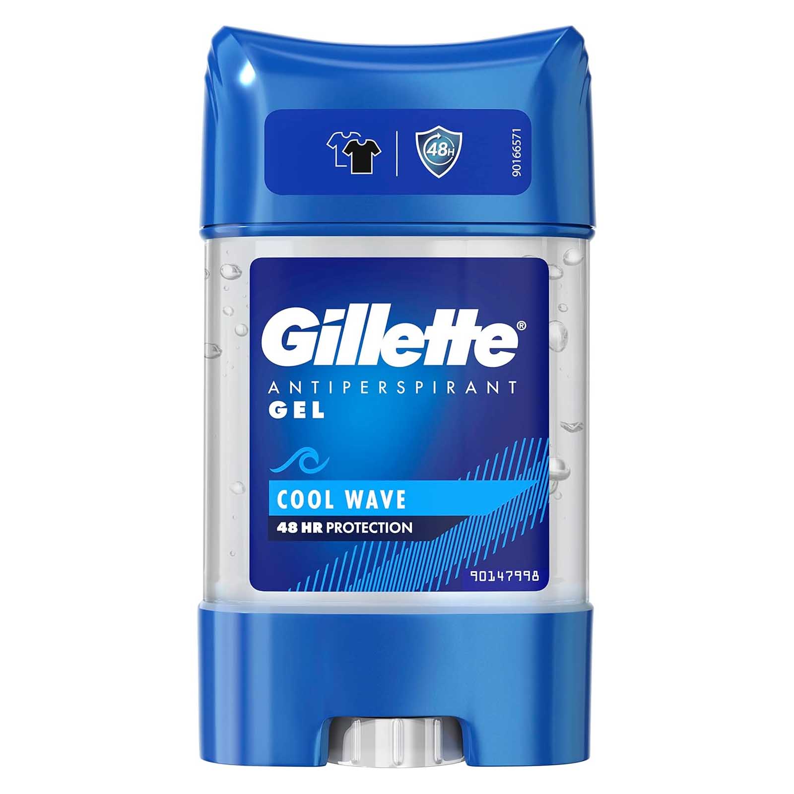 ANTIPERSPIRANT GEL COOL WAVE 48 HRS GILLETTE ( 70 ML )