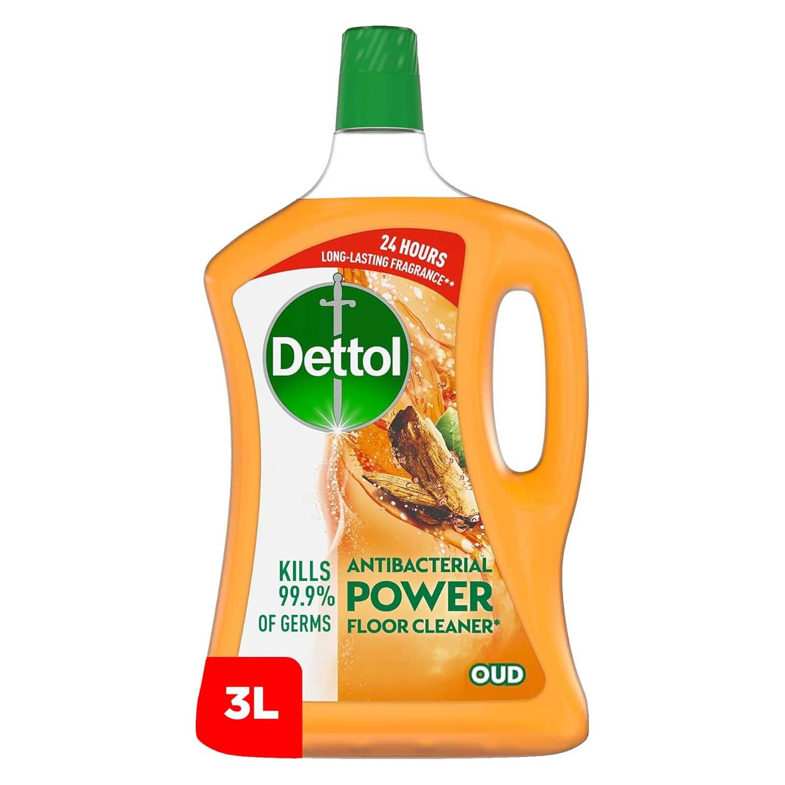 FLOOR CLEANER ANTIBACTERIAL POWER 3X OUD DETTOL ( 3 LTR )