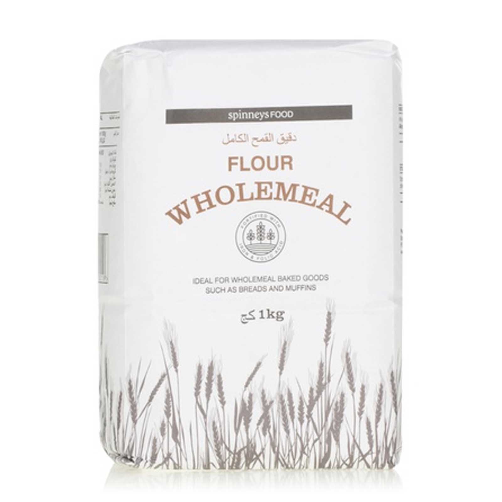 FLOUR WHOLEMEAL SPINNEYS FOOD ( 1 KG )