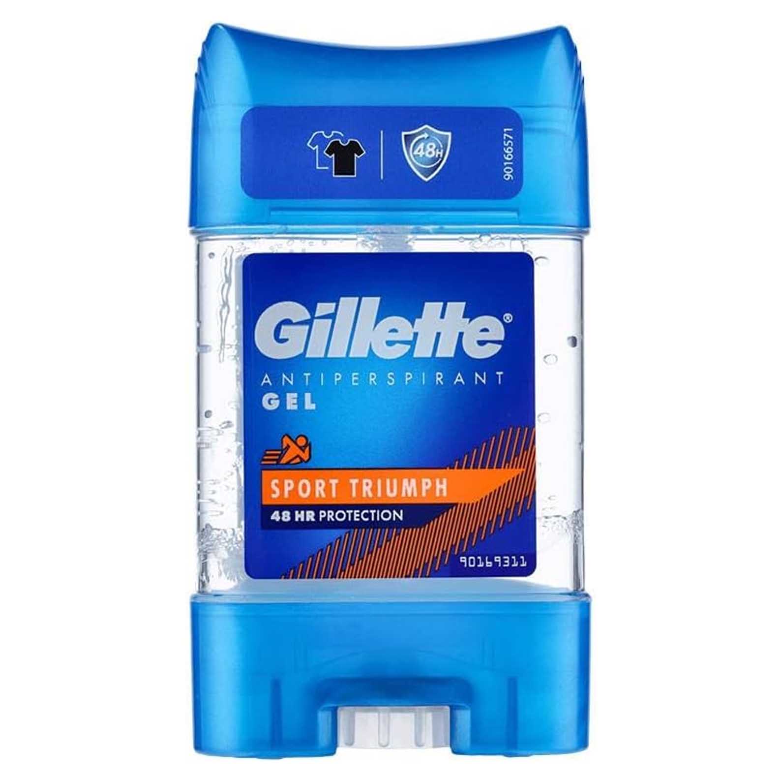 ANTIPERSPIRANT GEL SPORT TRIUMPH 48 HRS GILLETTE ( 70 ML )