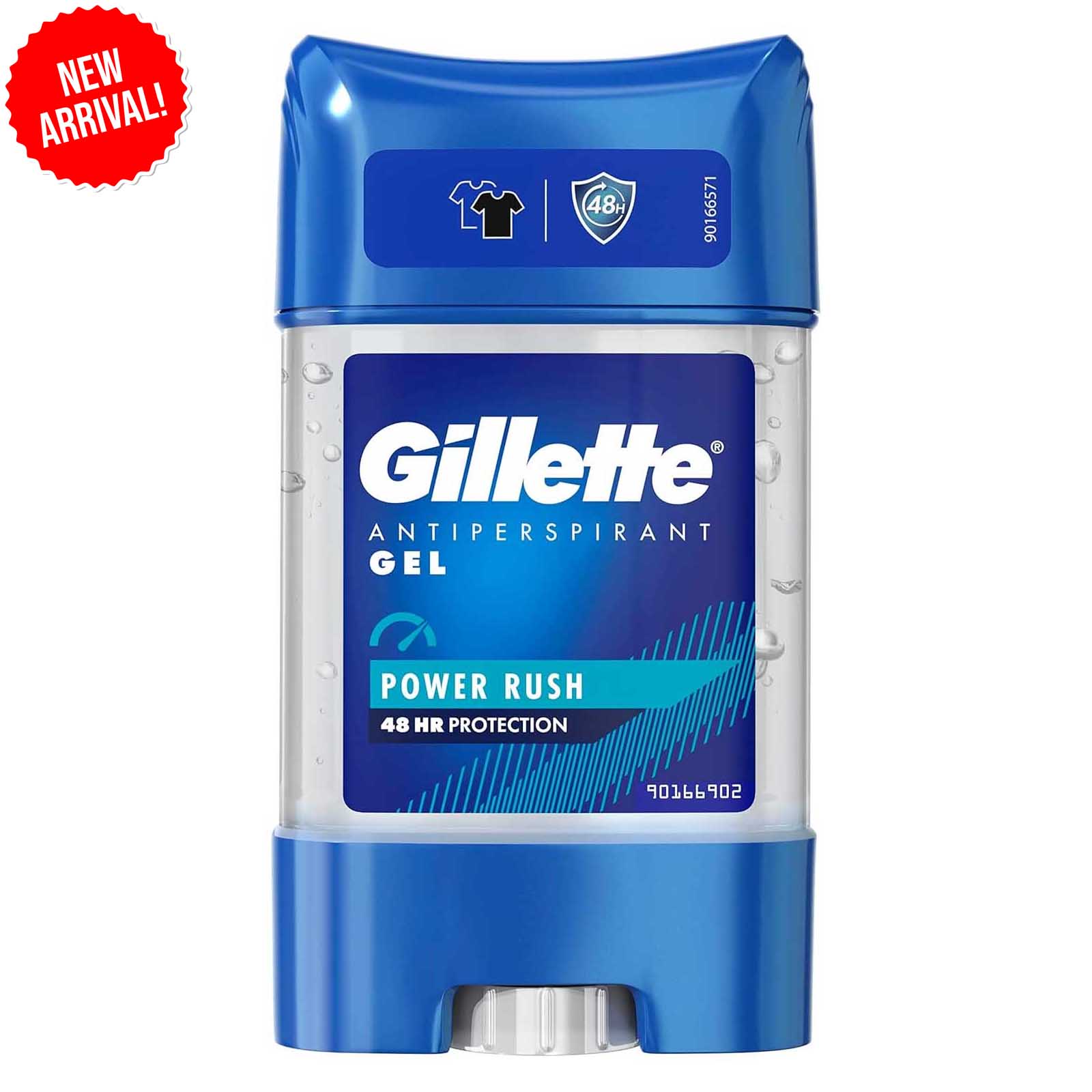 ANTIPERSPIRANT GEL POWER RUSH 48 HRS GILLETTE ( 70 ML )