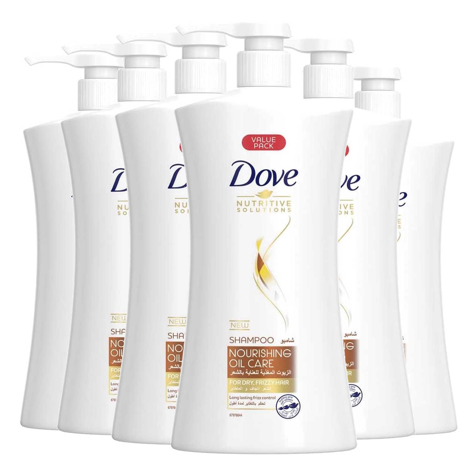 SHAMPOO NOURISHING OIL CARE DOVE ( 6 X 1 LTR )