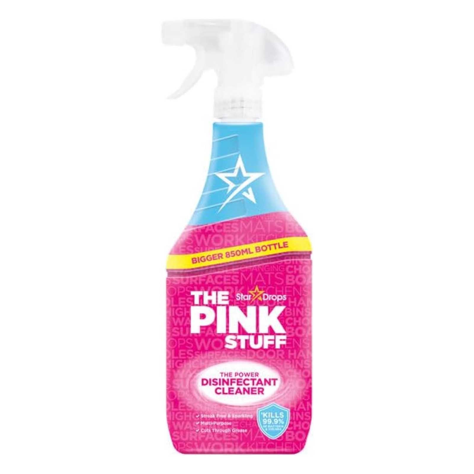 DISINFECTANT SPRAY CLEANER THE PINK STUFF STAR DROPS ( 850 ML )