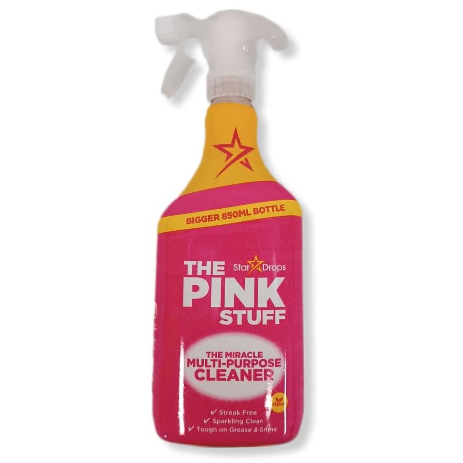 MULTI PURPOSE CLEANER SPRAY THE PINK STUFF STAR DROPS ( 850 ML )