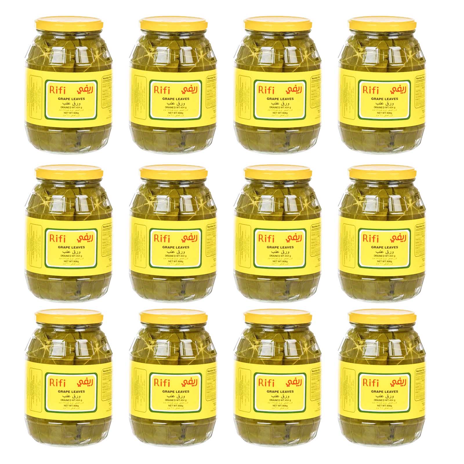 GRAPE LEAVES RIFI ( 12 X 908 GM )