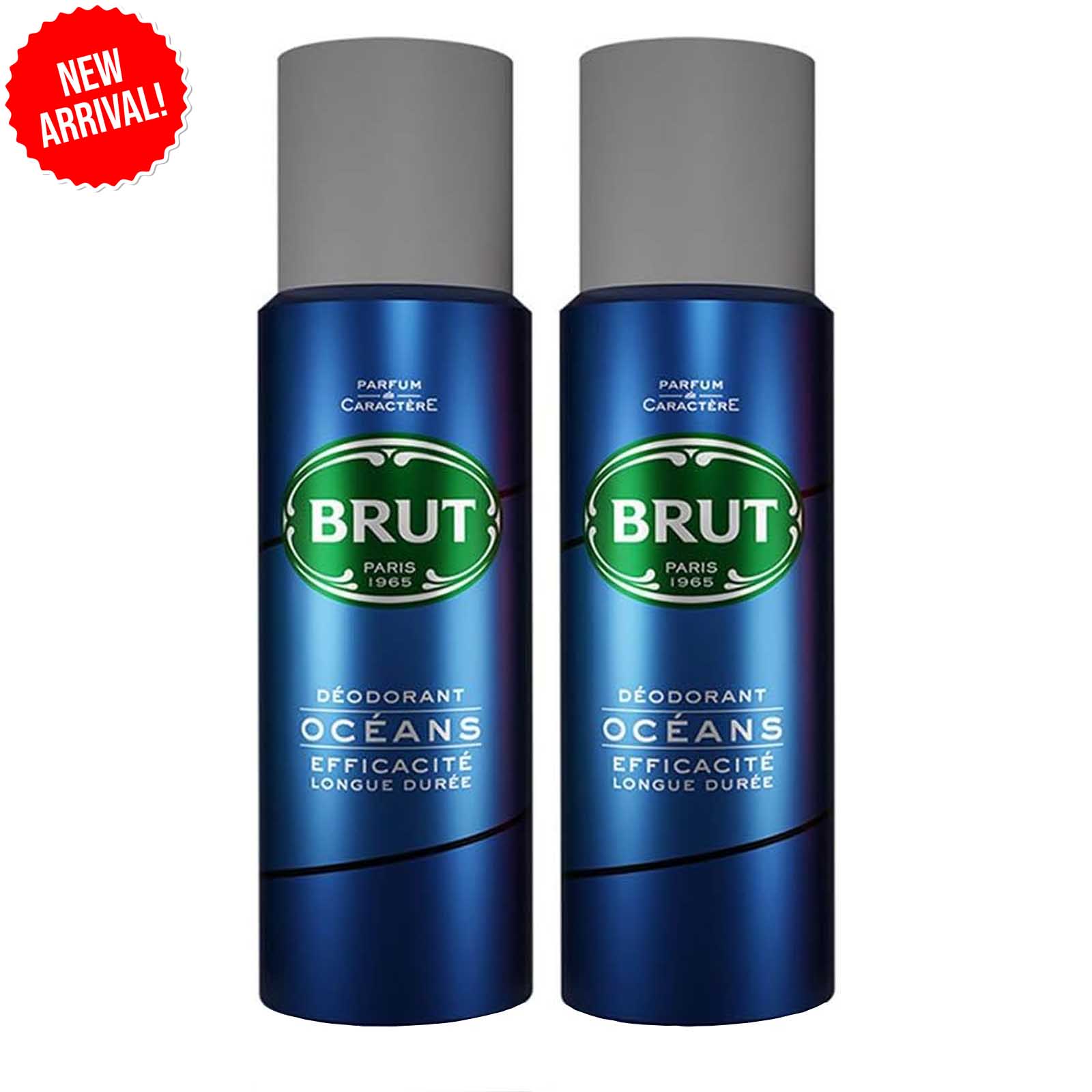 DEODORANT SPRAY OCEANS BRUT ( 2 X 200 ML )