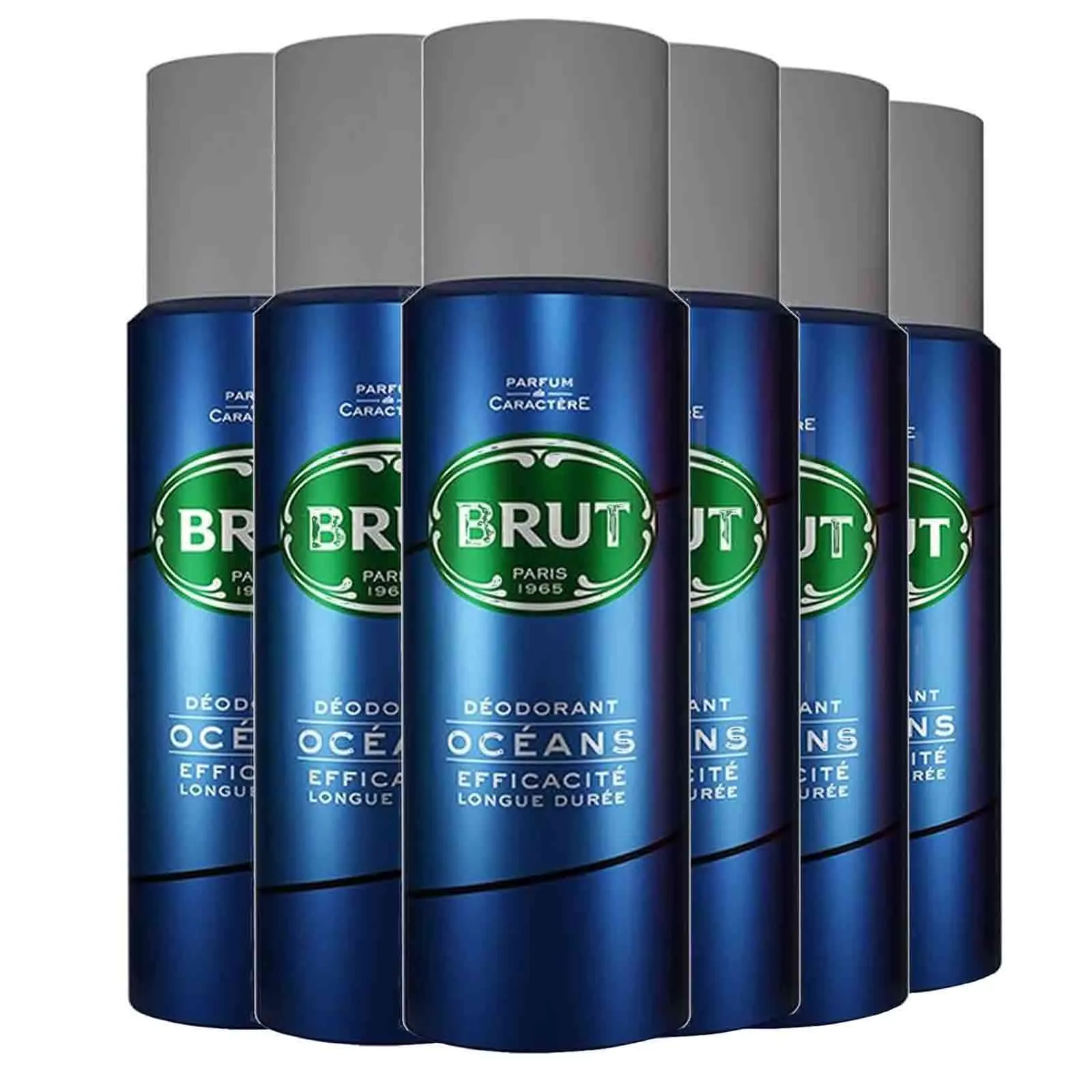 DEODORANT SPRAY OCEANS BRUT ( 6 X 200 ML )