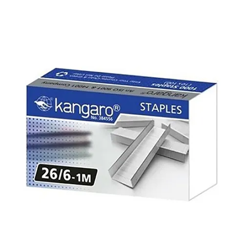 STAPLE WIRE 26/6 KANGAROO ( 20 PKT ) 
