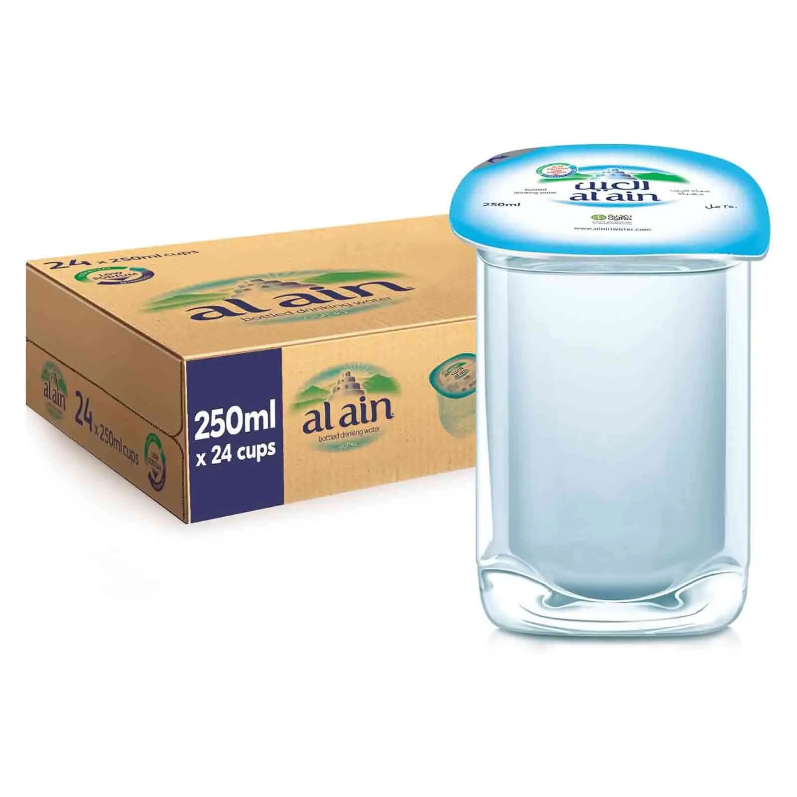 CUP WATER AL AIN ( 24 X 250 ML )
