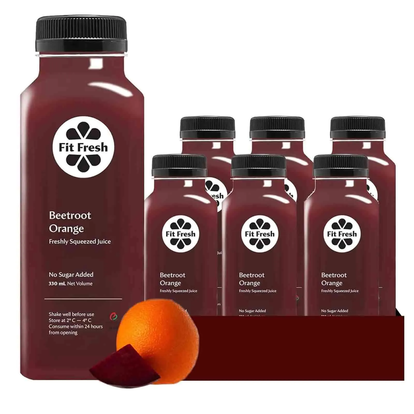BEETROOT ORANGE JUICE FF ( 6 X 330 ML )