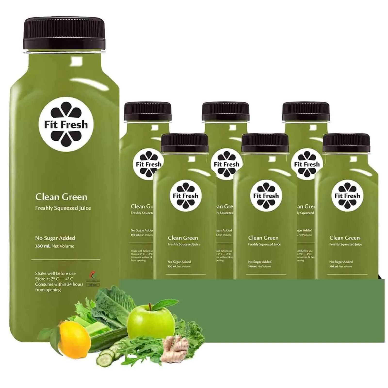 CLEAN GREEN JUICE FF ( 6 X 330 ML )