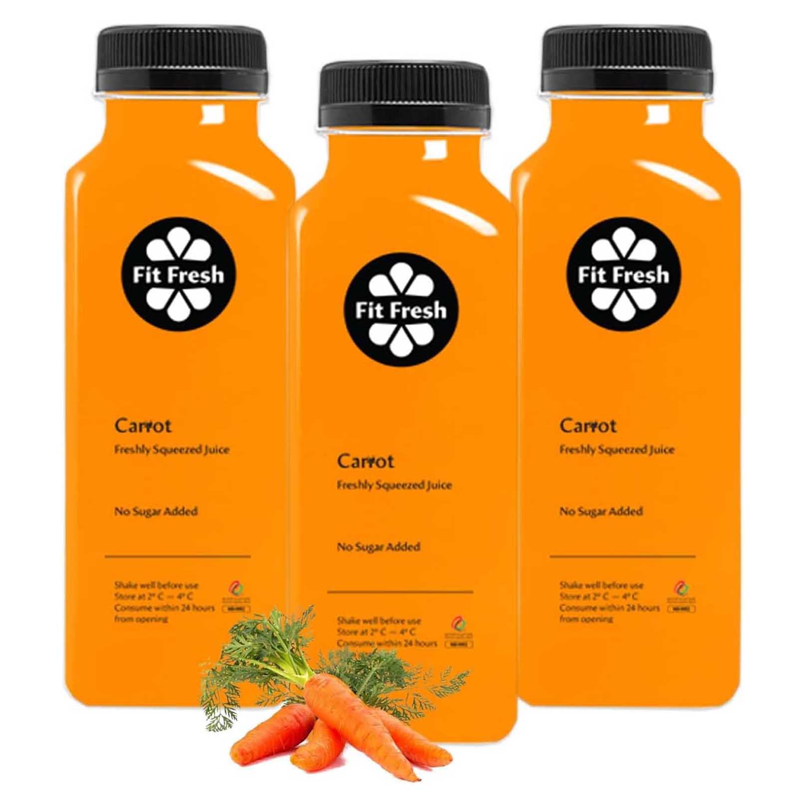 ORANGE AND CARROT JUICE FF ( 3 X 330 ML )