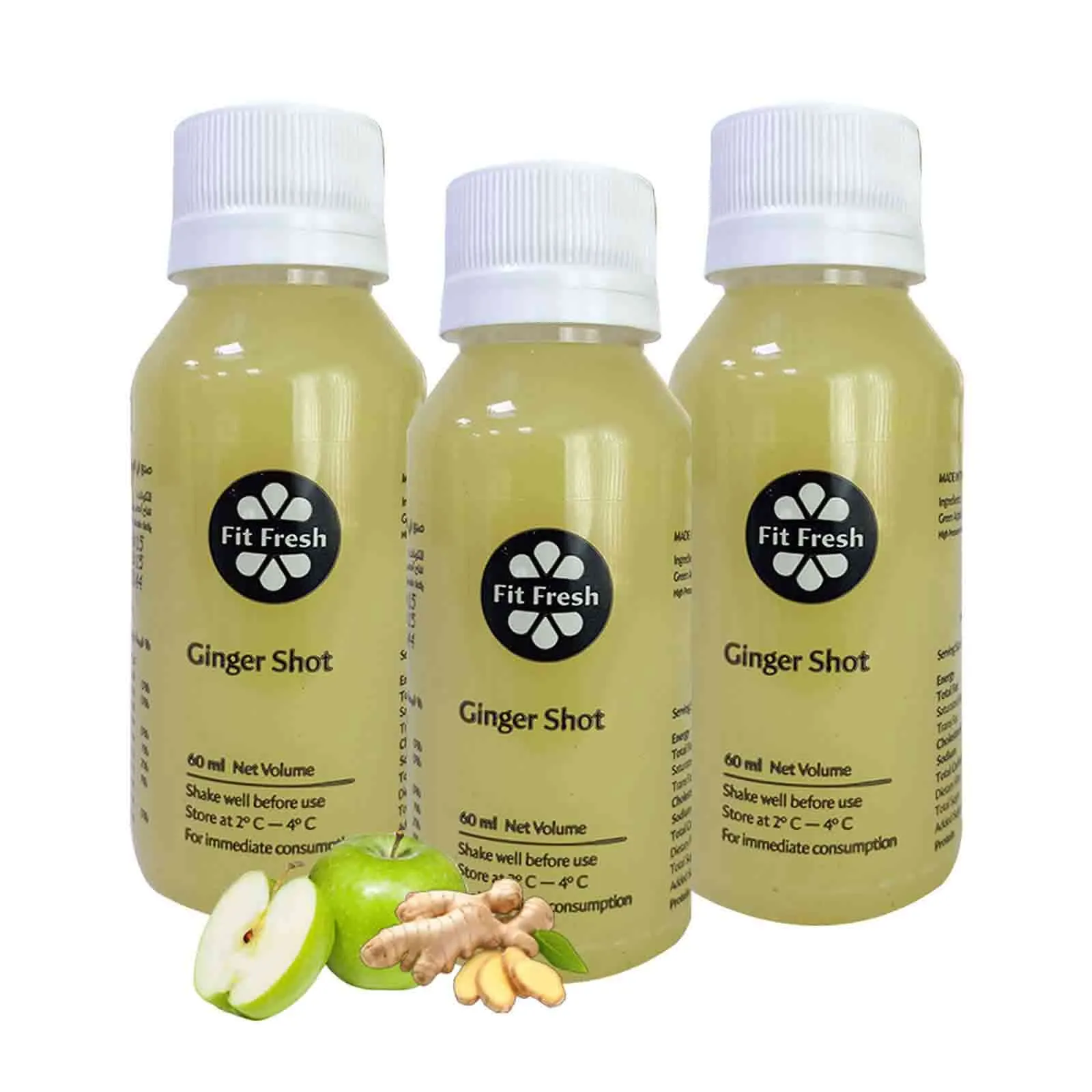 GINGER SHOT FF ( 3 X 60 ML )