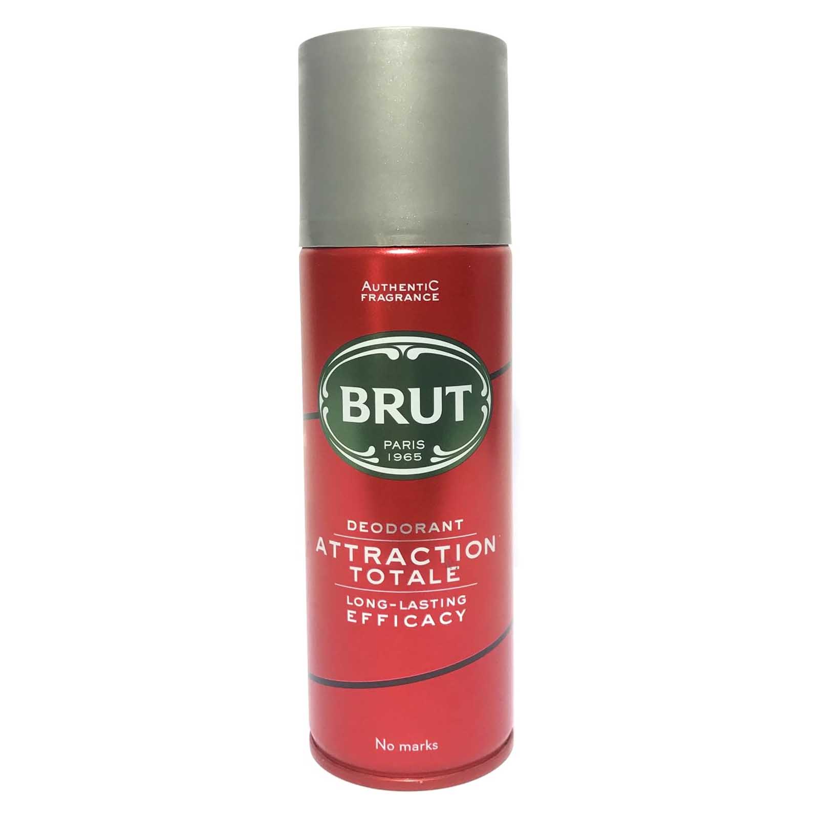 DEODORANT SPRAY ATTRACTION TOTALE BRUT ( 200 ML )