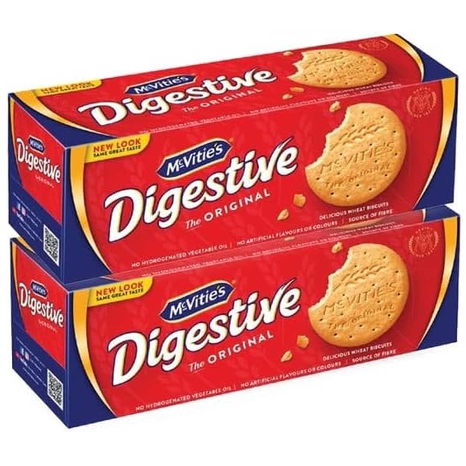 BISCUITS DIGESTIVE ORIGINAL MCVITIES ( 2 X 400 GM )
