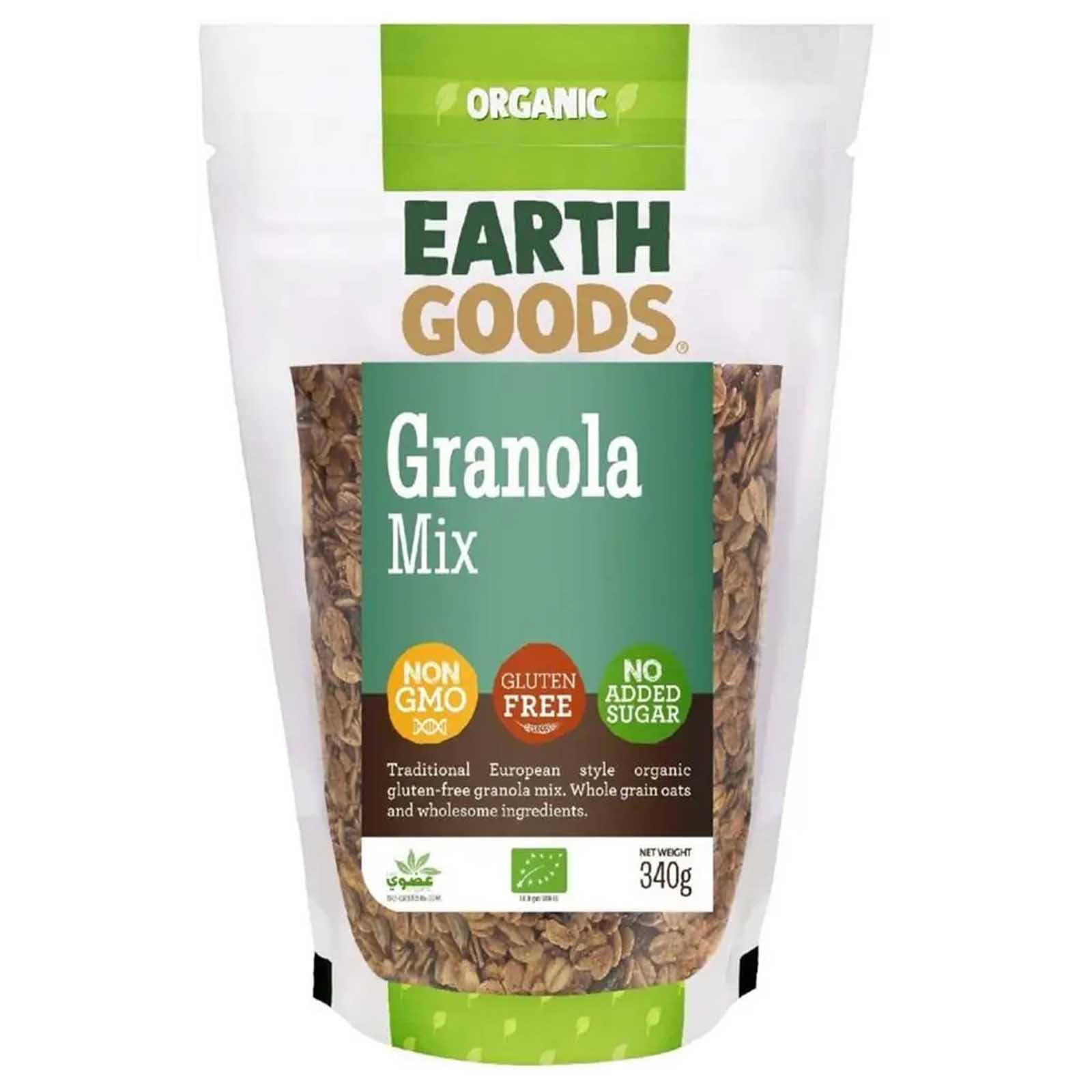 GRANOLA MIX ORGANIC EARTH GOODS ( 340 GM )