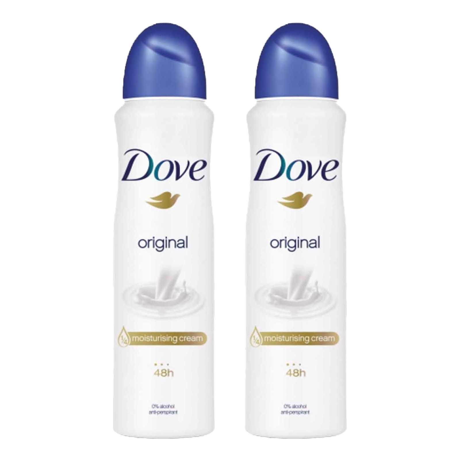 DEODORANT SPRAY ORIGINAL DOVE ( 2 X 250 ML )