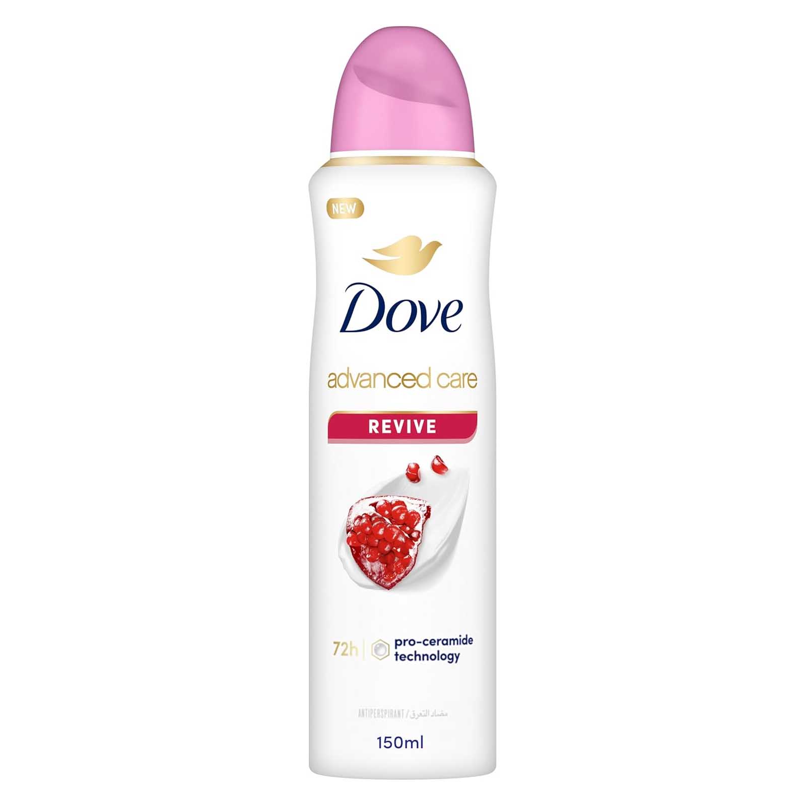 DEODORANT SPRAY GO FRESH POMEGRANATE & LEMON VERBENA SCENT DOVE ( 250 ML )