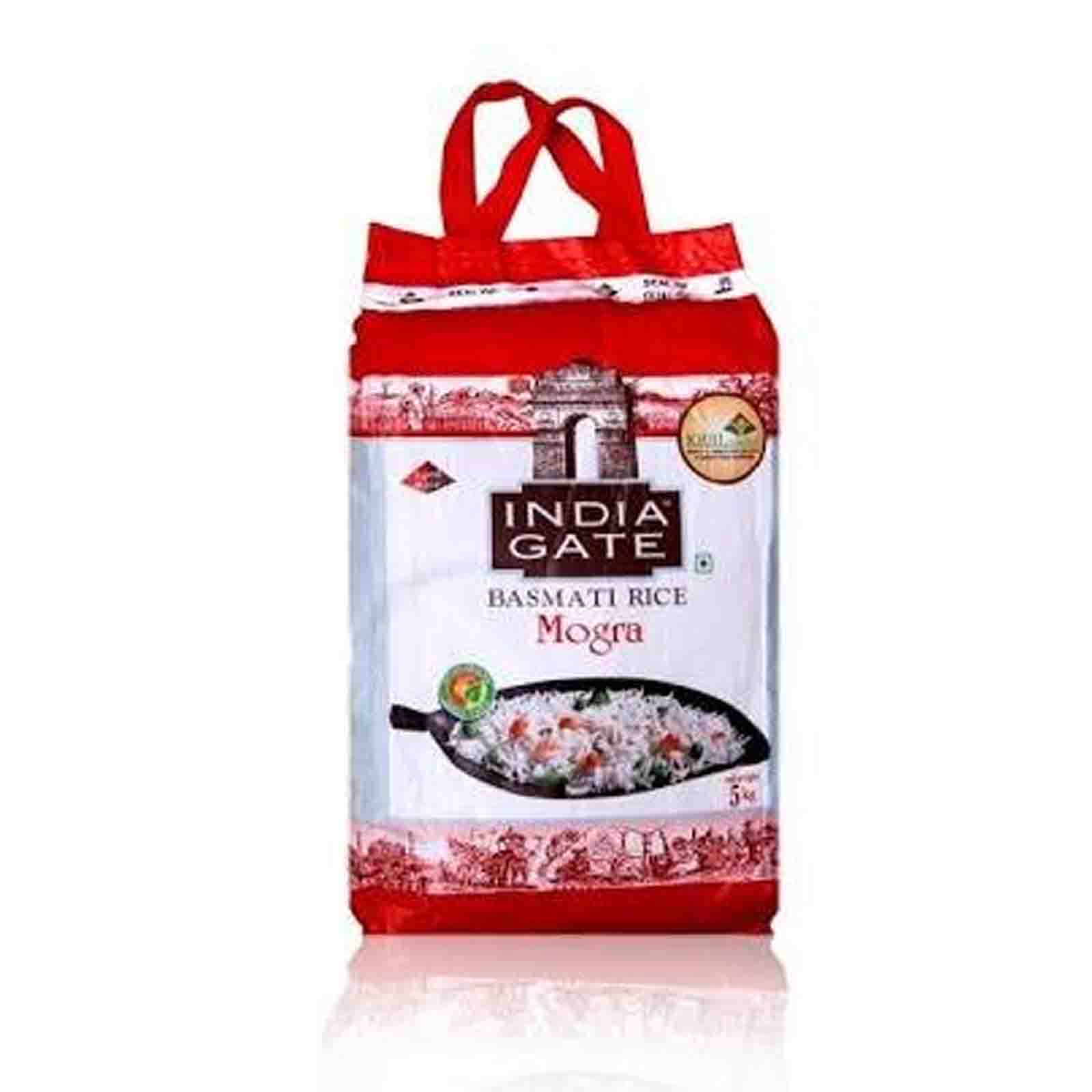 RICE BASMATI MOGRA INDIA GATE ( 5 KG )