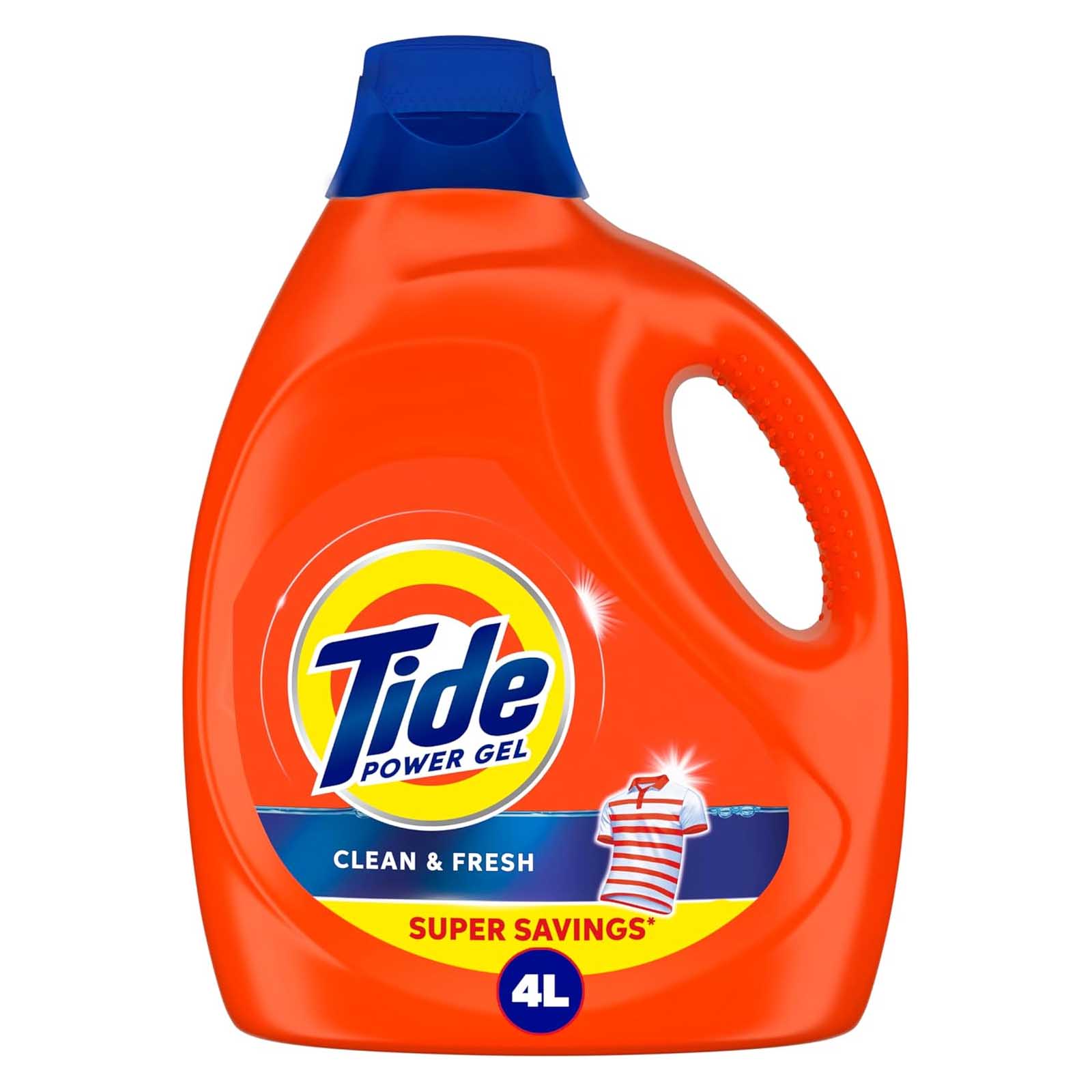 POWER GEL CLEAN & FRESH LAUNDRY DETERGENT TIDE ( 4 LTR )